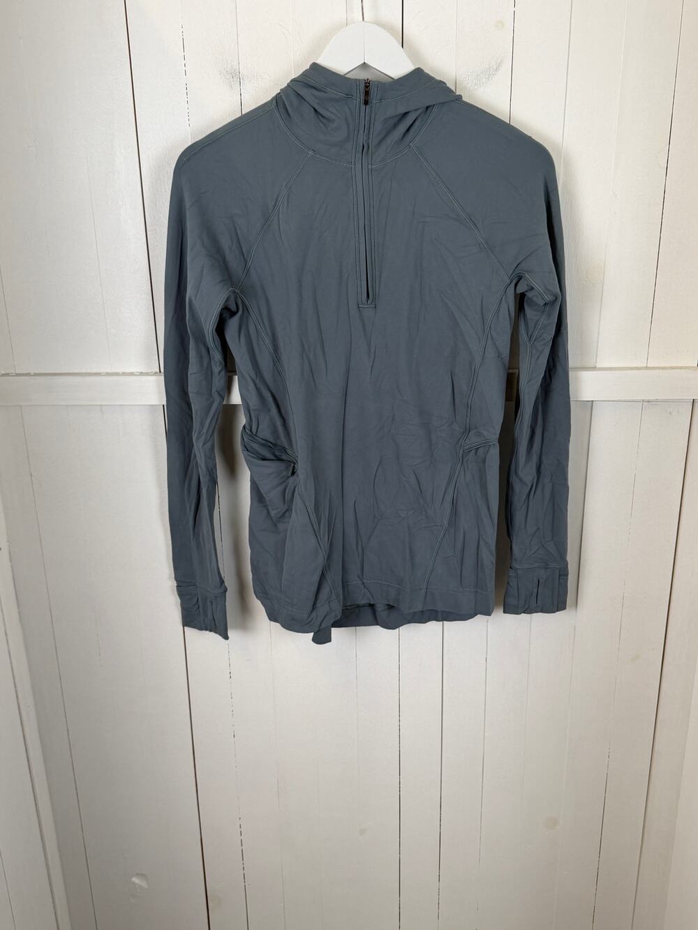 Lululemon Blue Pullover Hoodie Women’s Size 4 Nylon